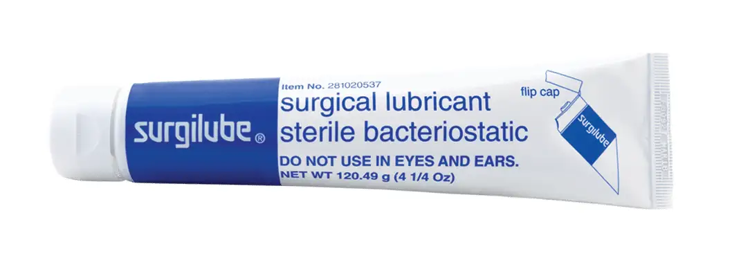 Surgilube Lubricating Jelly - Sterile - 4.25 oz - Flip Top Cap