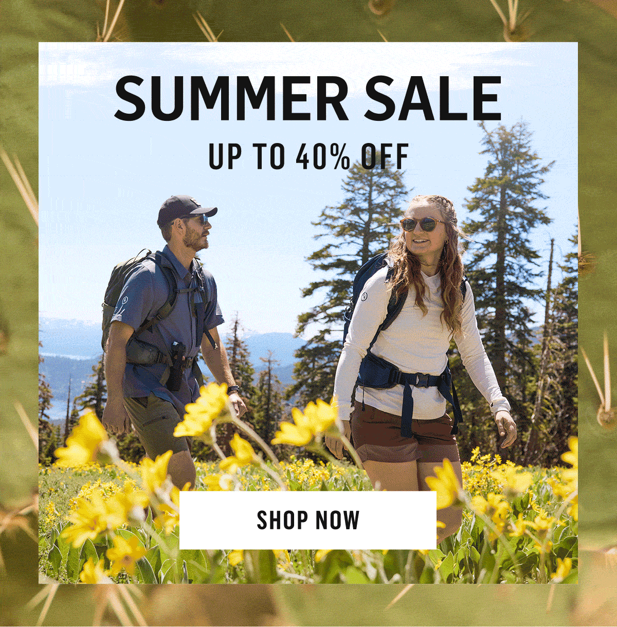 Summer Sale – Up To 40% Off. Shop Now!