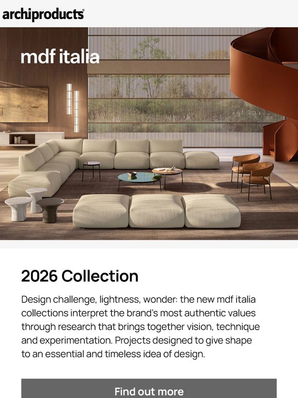 New collection 2026 mdf italia