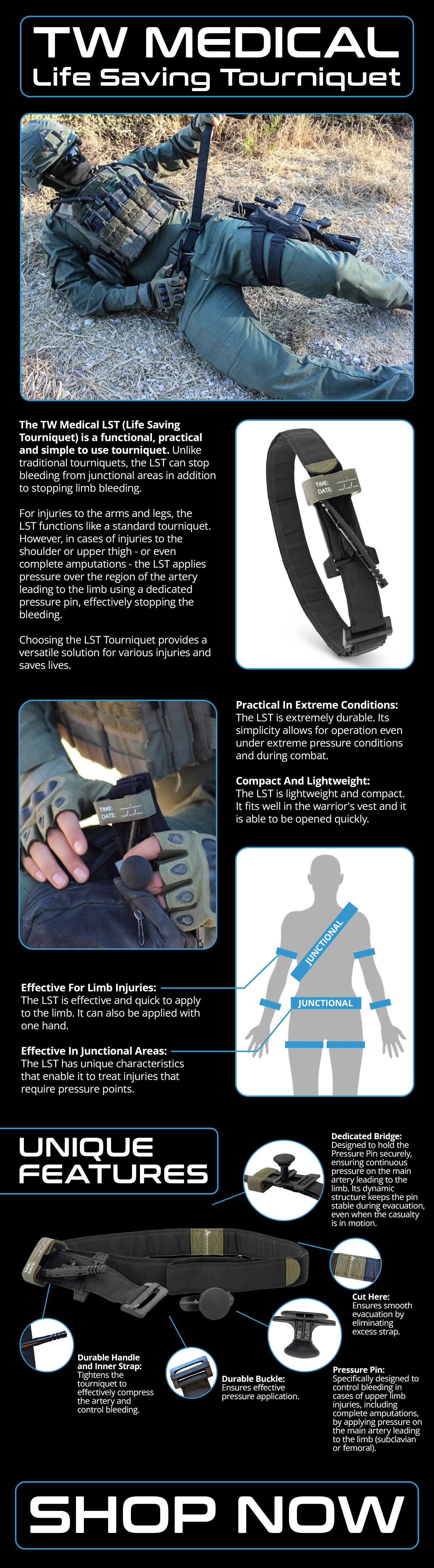 Shop TW Medical Life Saving Tourniquet!