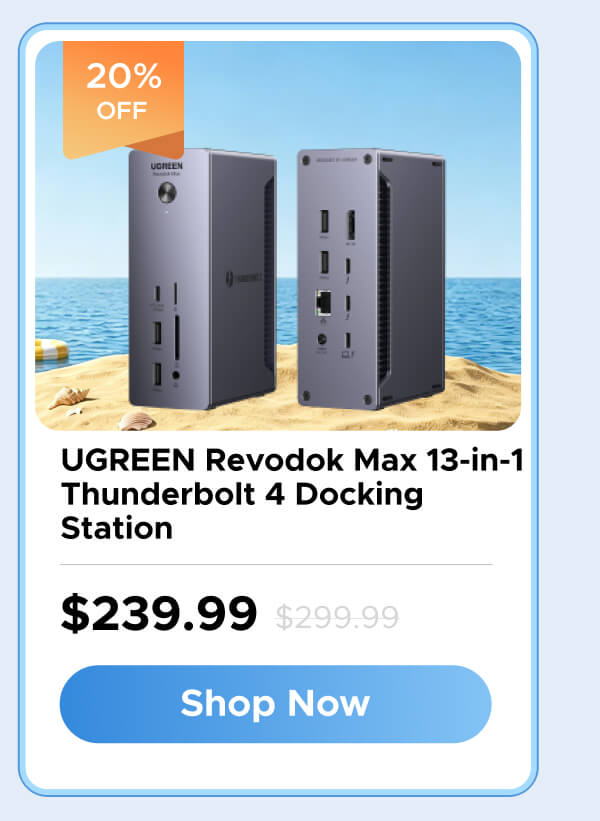 UGREEN Revodok Max 13-in-1 Thunderbolt 4 Docking Station