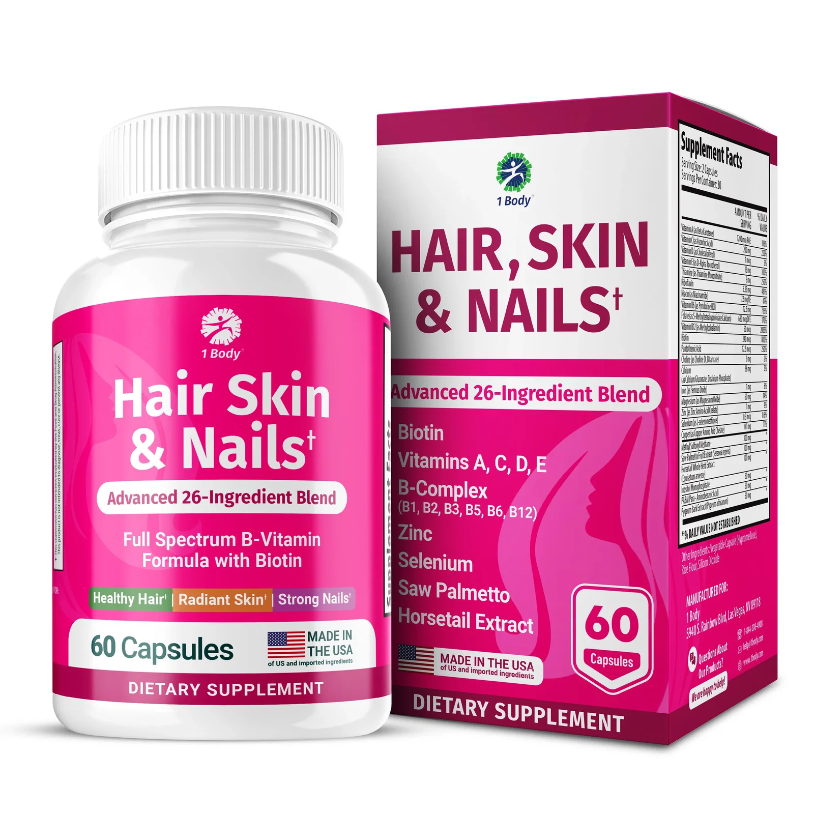 Image of Hair Skin & Nails