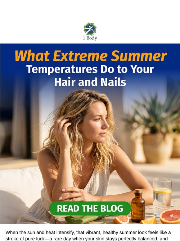 The seasonal shift that alters your hair and skin health.
