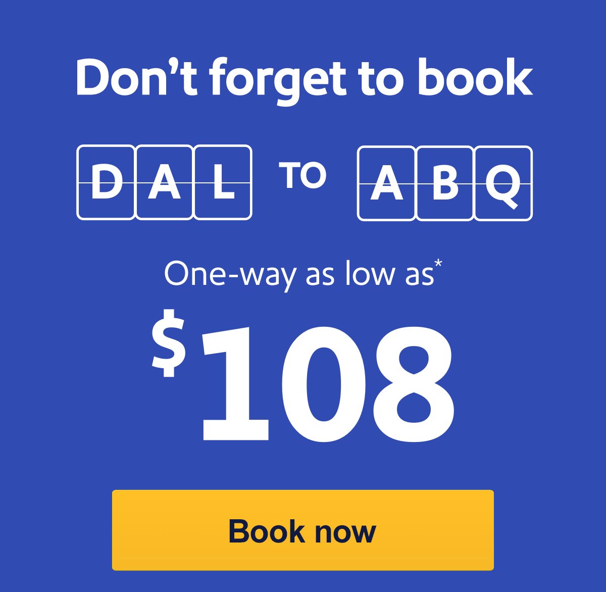 Don't forget to book your trip.