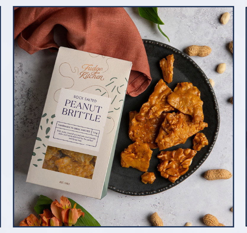FUDGE KITCHEN ROCK SALTED PEANUT BRITTLE