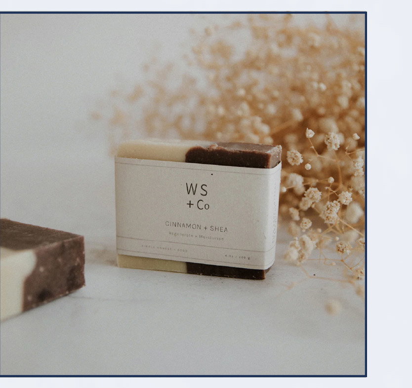 CINNAMON + SHEA SOAP