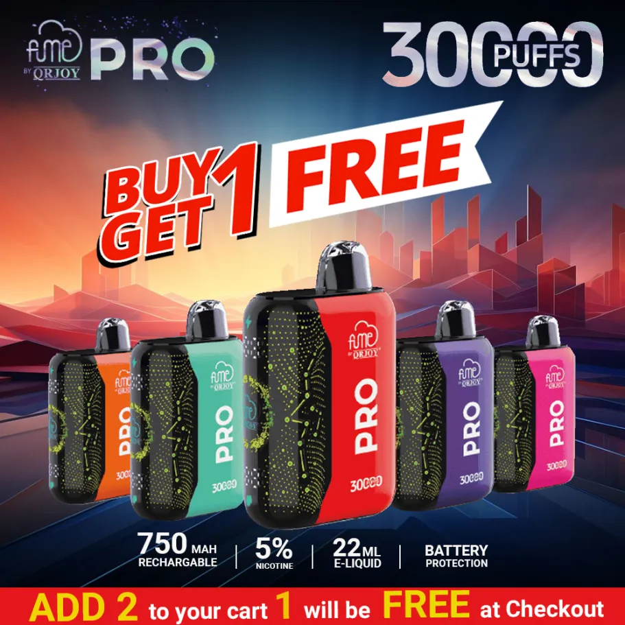 FUME Pro Disposable (30000 Puffs) - Buy 1 Get 1 Free