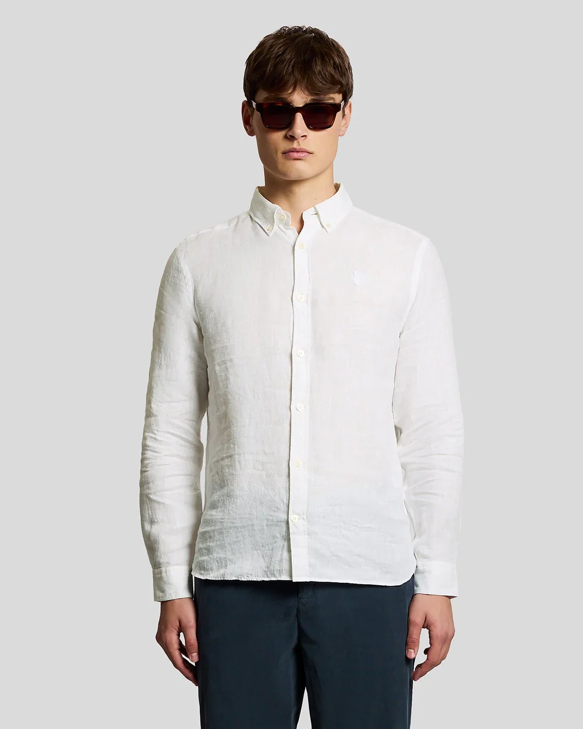 Image of Linen Button Down Shirt