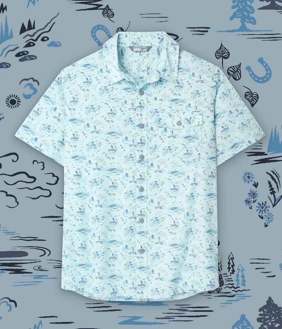 Men's Curtis Camp Shirt SS