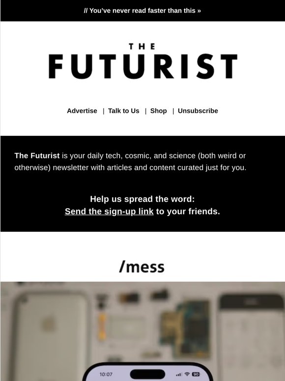 Why “new” is the new “old”