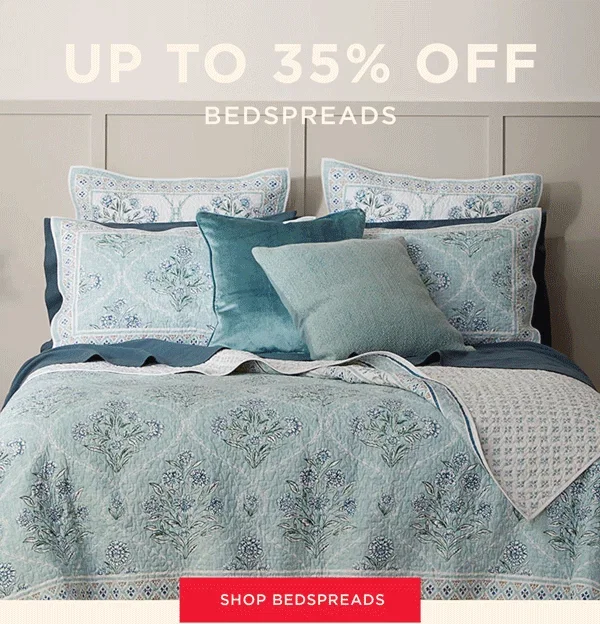 Up To 35% Off Bedspreads
