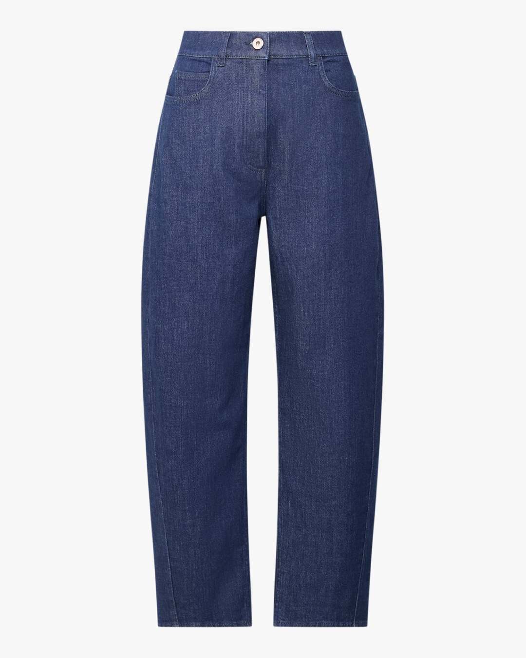 Curved Denim Pant