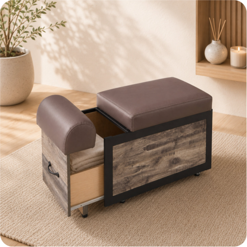Dolly Cart with Foot Rest