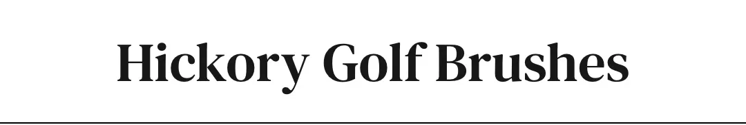 Shop Hickory Golf Brushes
