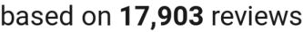 number of reviews