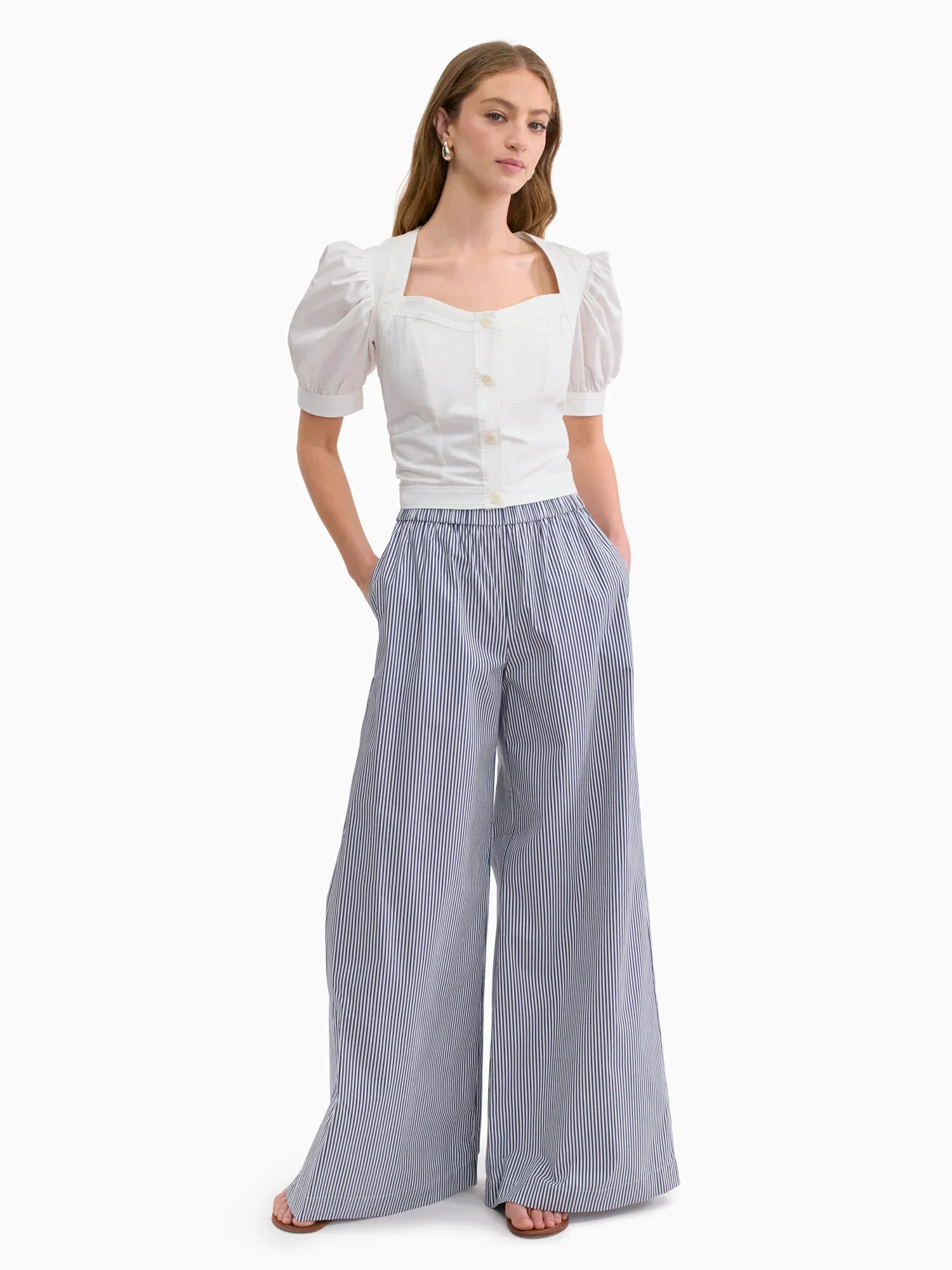 Image of Joselene Poplin Pant
