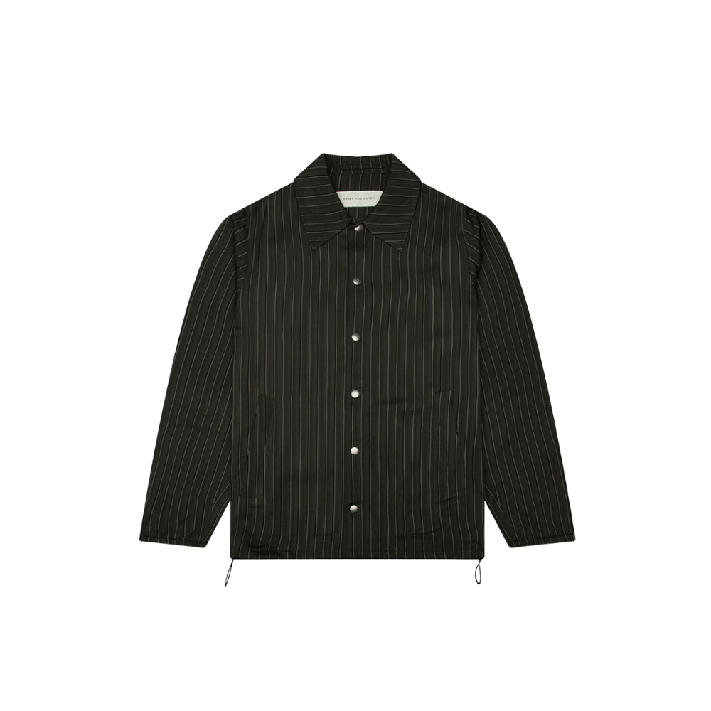 Striped Vorries M.W. Jacket - Dark Green