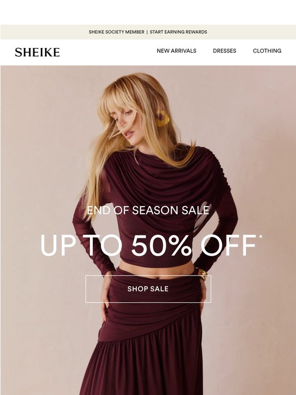 Sale Update: New & Further Markdowns
