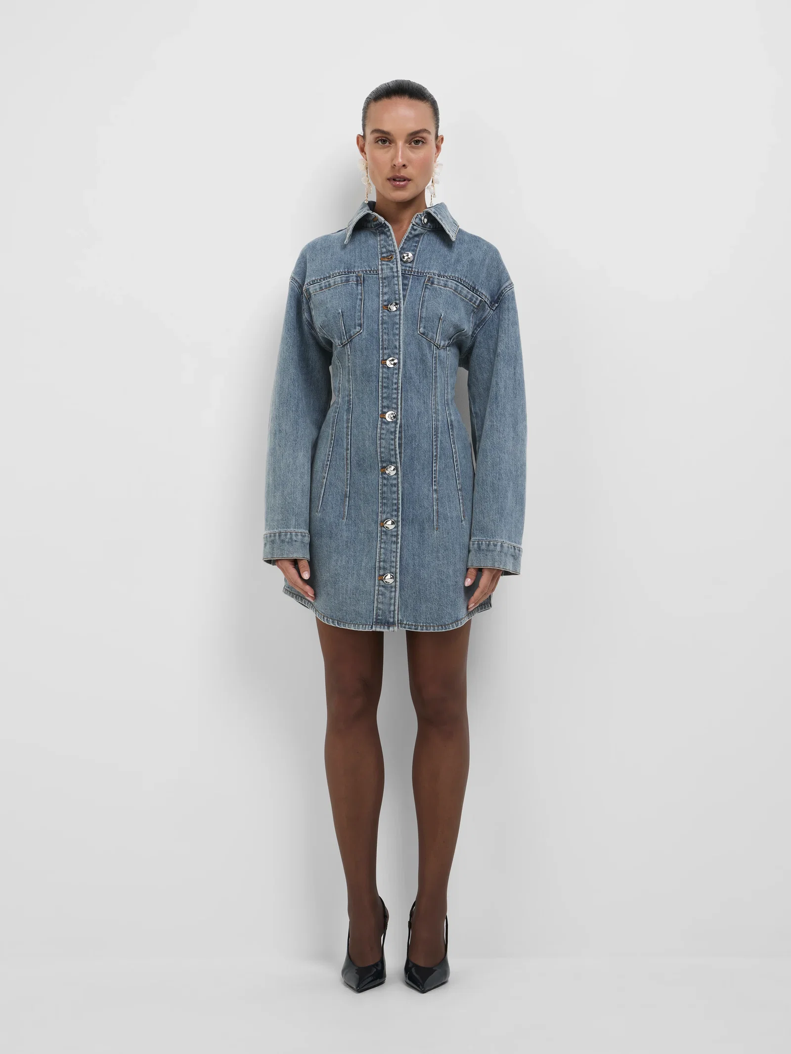 Image of RUBY SHIRT DRESS