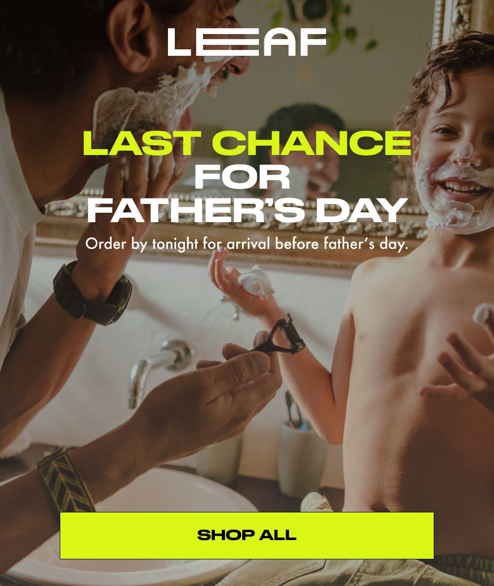 last chance for father's day -- order by tonight for arrival before father's day.