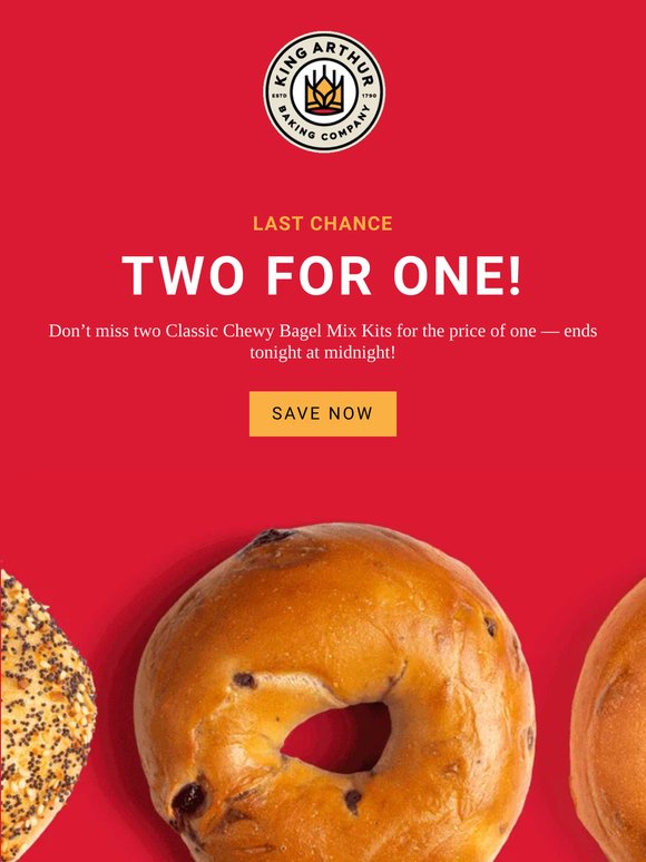 🥯 Last Chance! Two-for-One Bagel Mix Kit! 🥯