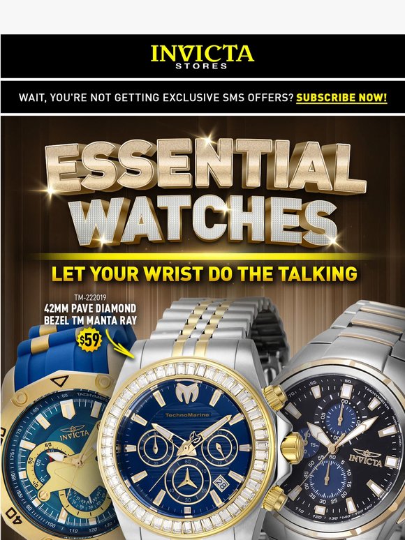 ELEVATE YOUR WRIST⌚️EVERYDAY ICONS⚡️INSIDE