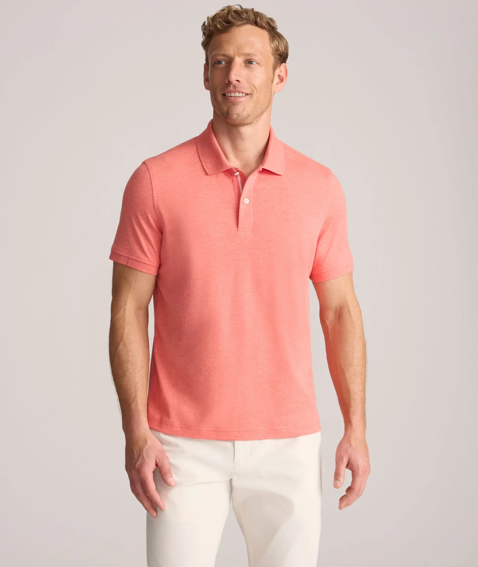 Image of Wrinkle-Free Damaschino Polo