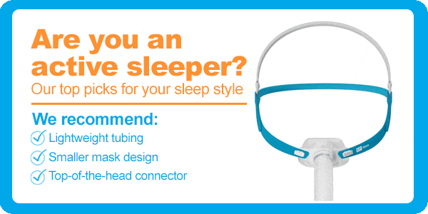 Masks for active sleepers