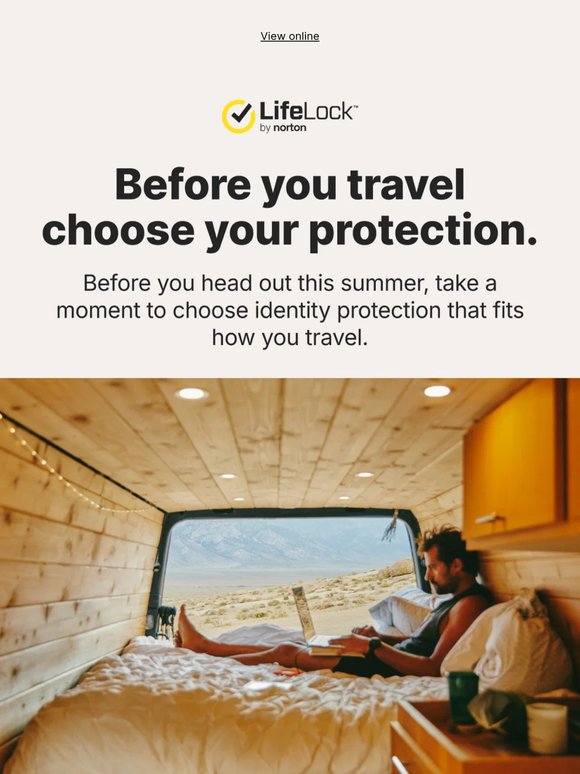 Traveling? Make sure your identity is protected.