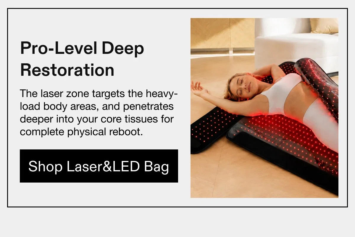 Laser&LED Light Therapy Bag - Pro-level deep restoration