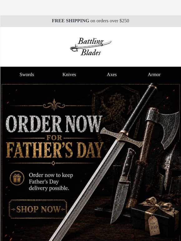 🎁 Still Need a Father’s Day Gift? Order Now