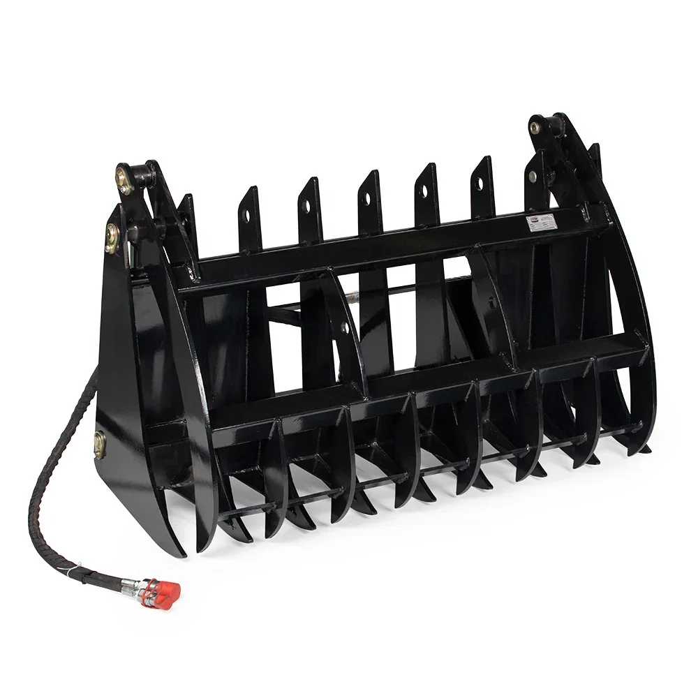 Image of Skid Steer Root Grapple Rake Attachment | 60"
