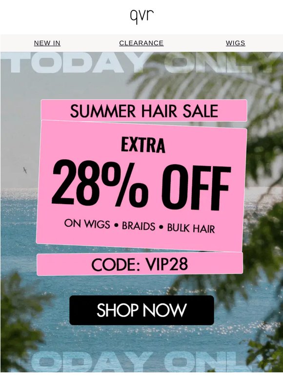 Good News: Your 28% OFF Coupon Just Dropped 🎉