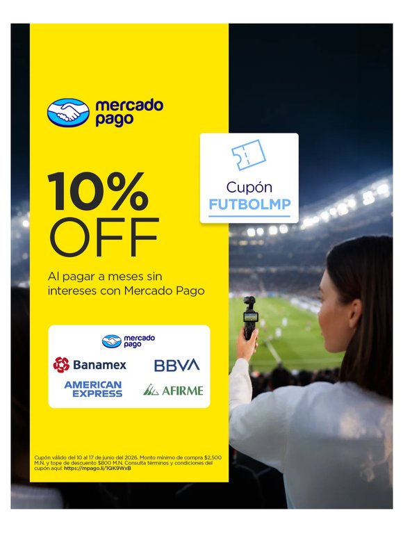 🔥 Descuento extra para tus compras DJI