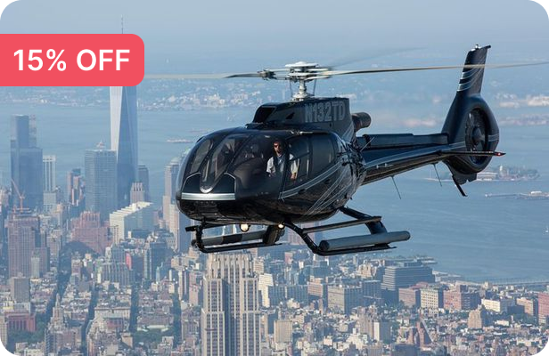 Helicopter ride in New York
