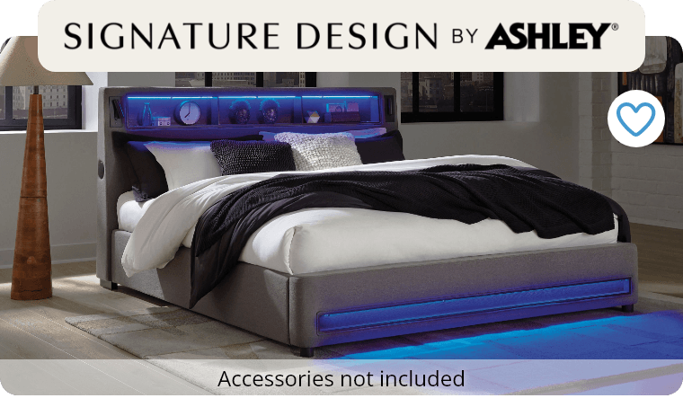 Signature Design by Ashley Verishaw Queen Upholstered Bed-Gray