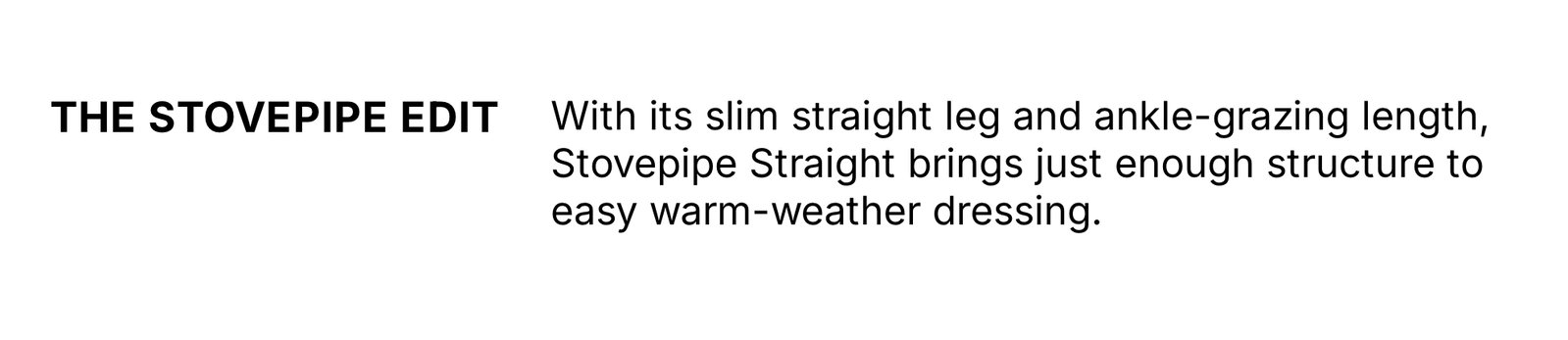 Shop Stovepipe Straight
