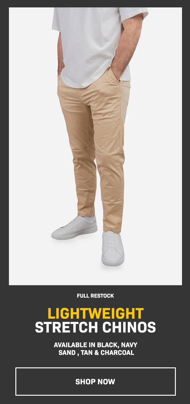 Lightweight chinos