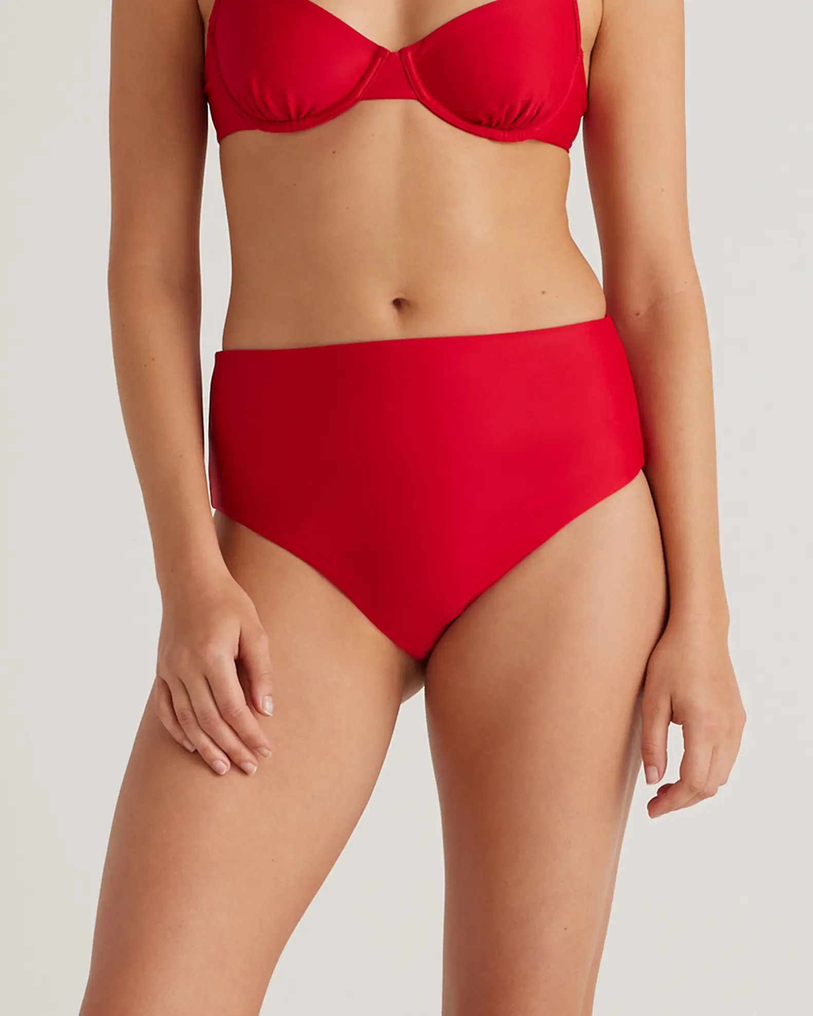 Italian High-Rise Bikini Bottom