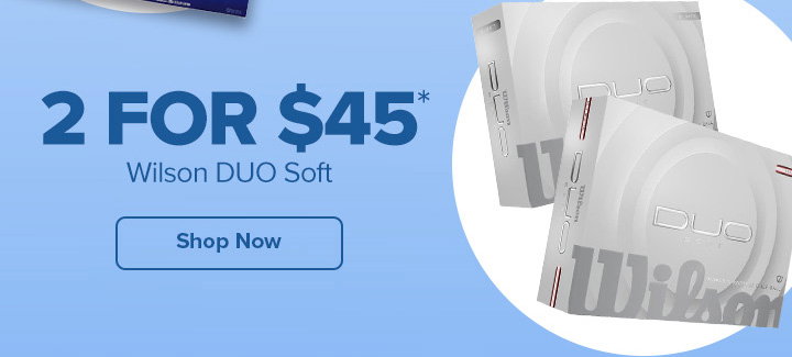 Wilson DUO Soft - 2 for $45