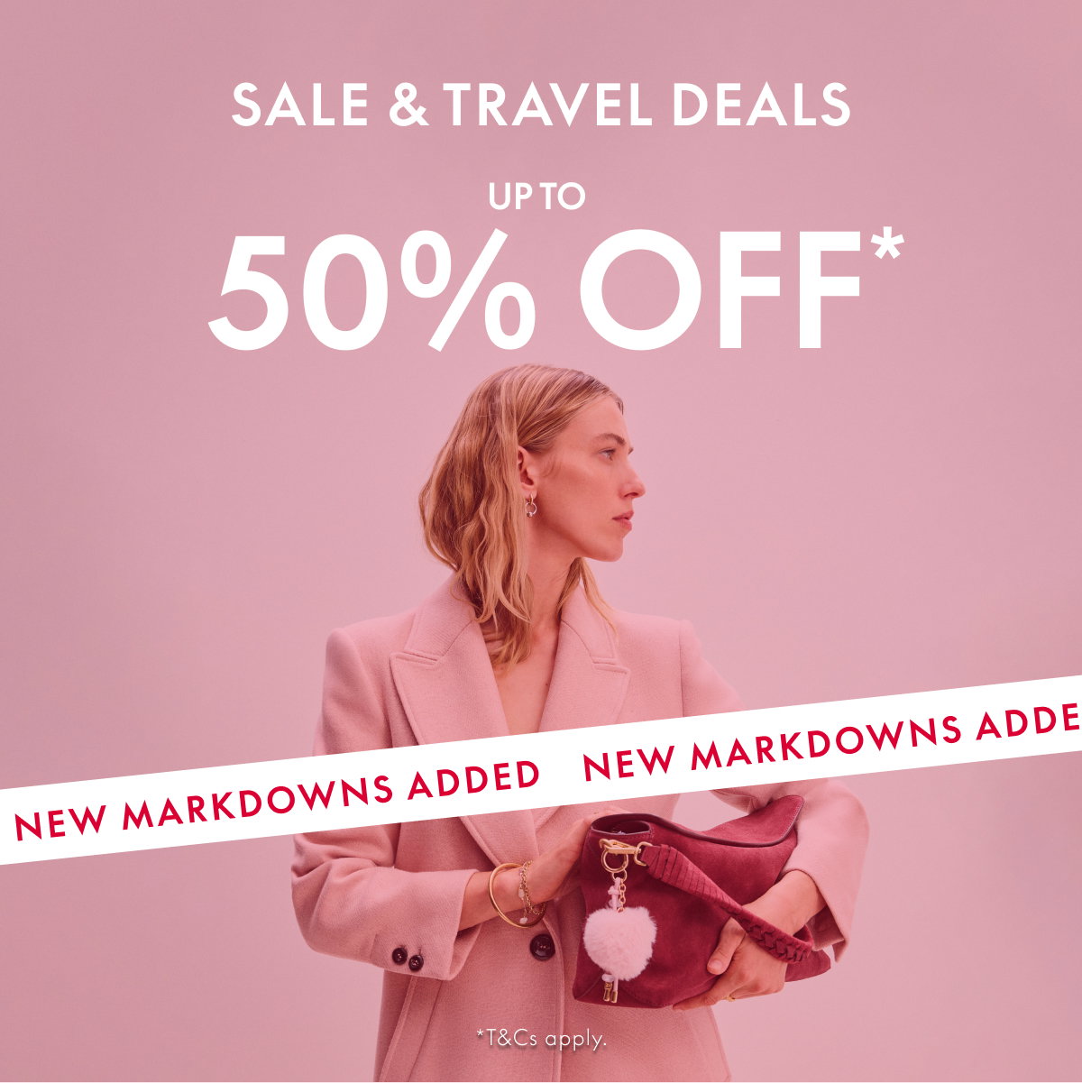Up to 50% off* Sale & Travel Deals