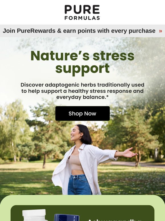 Adaptogens for stress, balance & everyday wellness 🌿