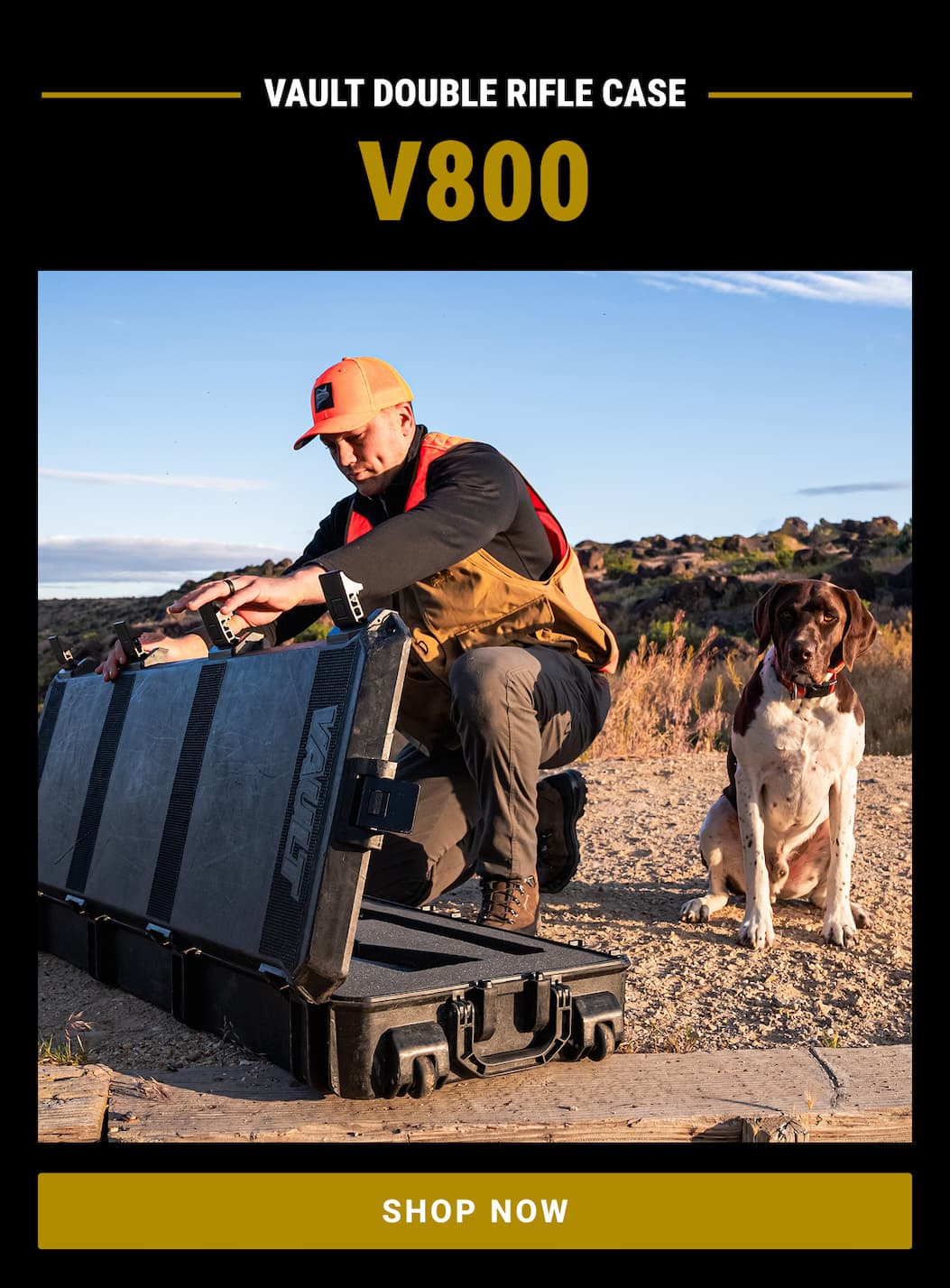 Shop V800 Double Rifle Case