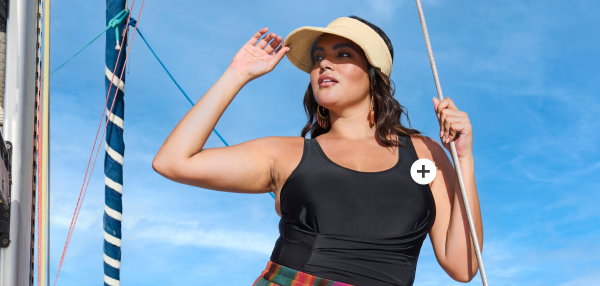 Side Gathered One Piece Swimsuit