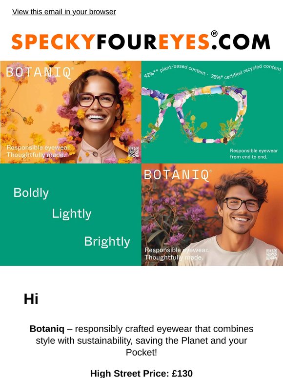 Botaniq Glasses Now Just £17
