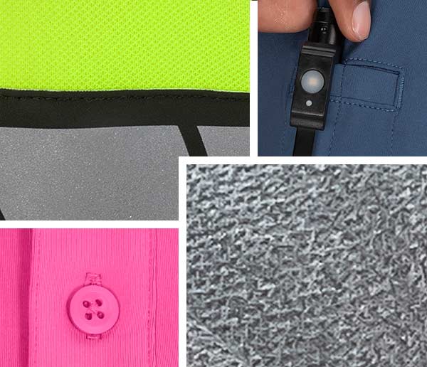 Breathable, lightweight, moisture wicking for cooling high performance