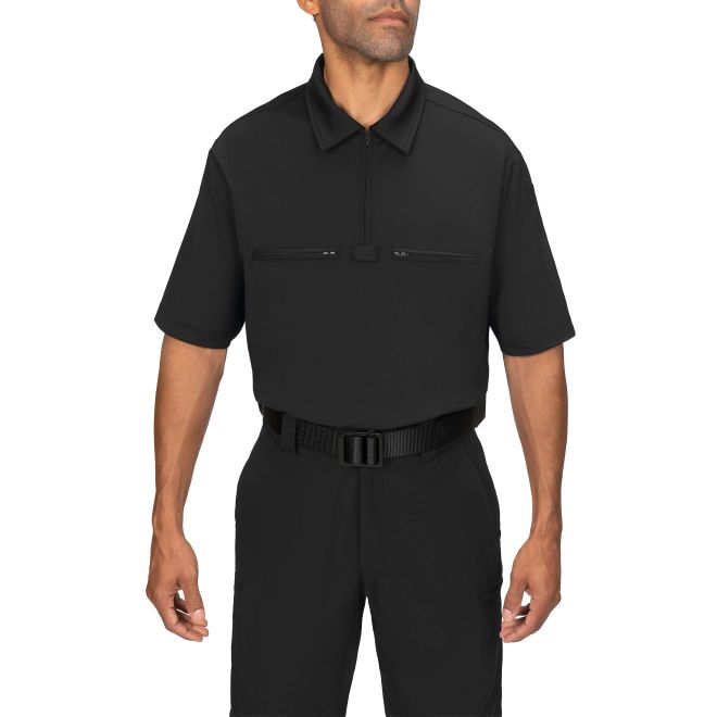 Image of Performance Pro Zip-Front Polo Shirt