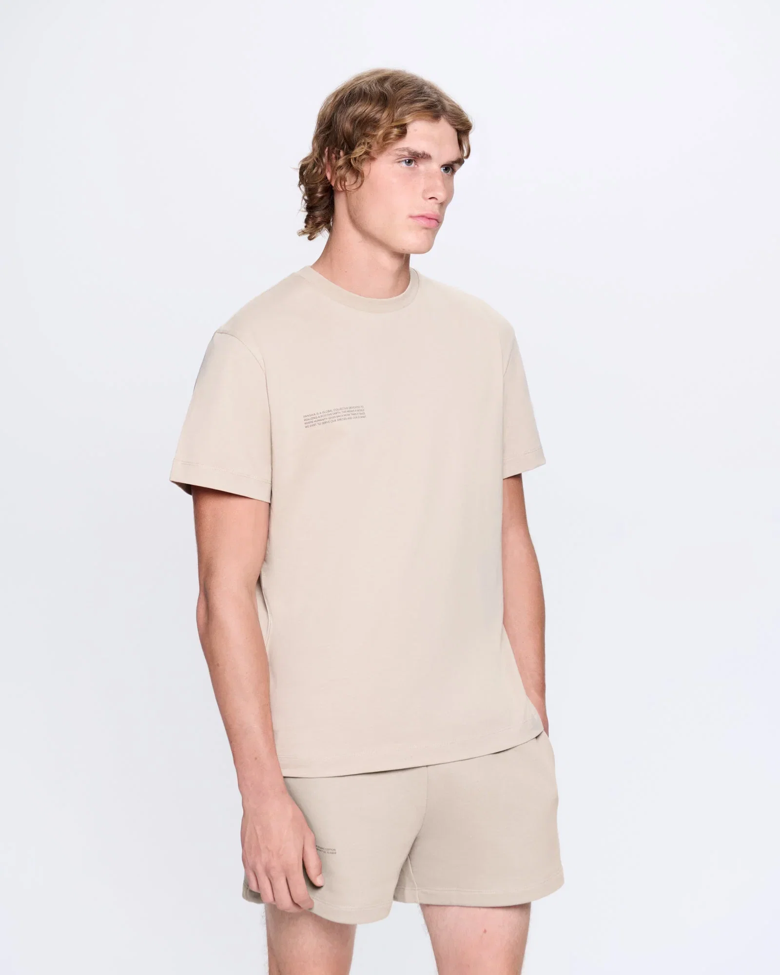 Image of Mens 365 Midweight T-shirt—Stone