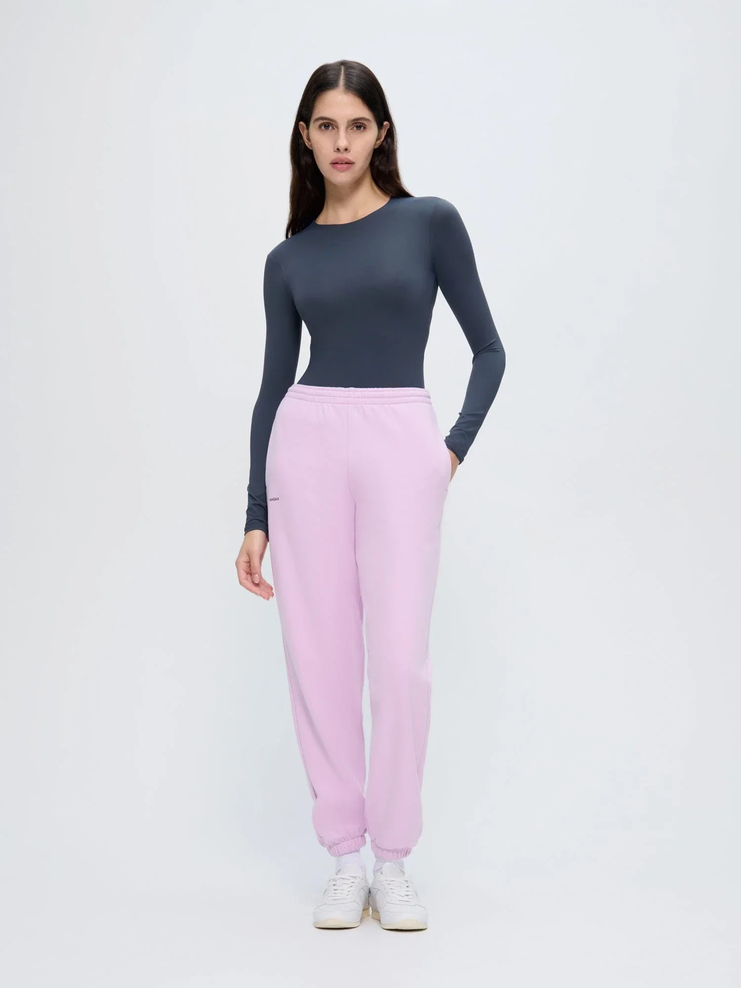 Image of Womens 365 Midweight Track Pants—Crocus Purple