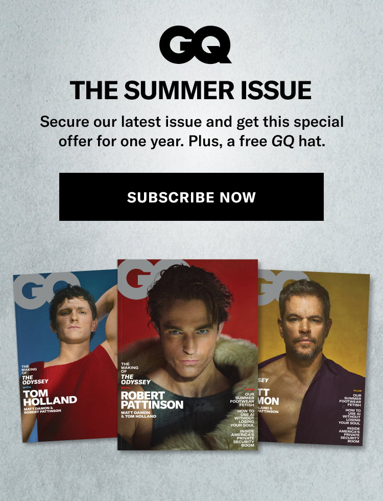 GQ | The Summer Issue | Secure our latest issue and get this special offer for one year. Plus, a free GQ hat. | Subscribe now.